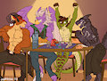 COMMISSION - Game Night