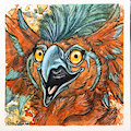 Mug Shots - Origamigryphon by PaintlessDog