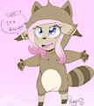"I'M A RACCOON!"