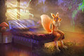 Dreamy Renamon for Razure <3 by Fellixxx777