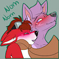 nom nom by TheCluelessFox