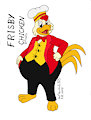 Frisby Chicken Color