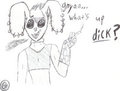 bugs bunny parody: whats up dick?
