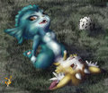Rumble and Toragon :3