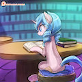 Speed Paint - Casually reading