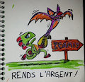Yooka Laylee money robber by reptifur