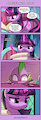 4koma Friday - Spongin's and Dragons by lumineko