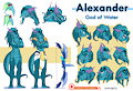Alexander - God of Water by Zummeng