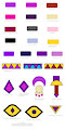 Rikki Pommelya Prince color reference