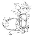 Why do a Braixen sit?