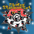 Pikafox Weeb Stickerset by FoxDreamz