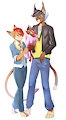 Na'il and Mocca by oloxbangxolo