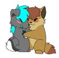 Huggle by xValentineWolf