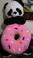 Large Sprinkle Donut Plush