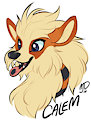 [G] Calem Arcanine Bust