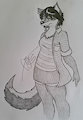 Late night sketch - Jackie Edition by izartist