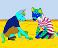 pups at play