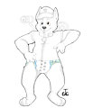 Little Pawz Patrol - Chase by blupaddedhusky