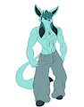 Already too warm for a shirt. by Safuran
