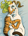 Smooching kitties
