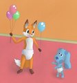 Baby Blue's Balloon - DonteHiro by KennyKitsune