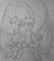 Hanging out with a friend by Thanatos
