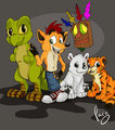 Crash and friends