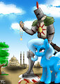 Solaire and Trixie