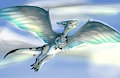 Llydia in Flight - By CLB by Darkflamewolf