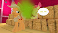 Sisterly Bonding; Apple Pony Style