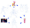 Fusion Amy Rose / Princess Bubblegum / Volspina