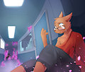 Hunter in Ominous laboratory