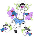 Derek the Cat: Plant Tickles