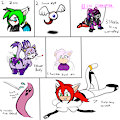 doodles and stuff first time ever I used my tablet