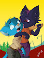 Gumball y mae by UVFOX