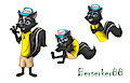 The Wolford Family Members - By Quirky Middle Child by Darkflamewolf