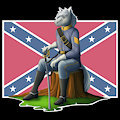 Confederate Horse by FatherHorse