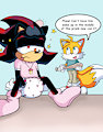 Re-Done: Shadow Pranked by Tails by EmperorCharm