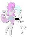 Rumi and Clio by Mariathecat