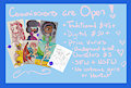 Commissions are Open!!!!!!