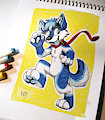 Dat Blue Husky