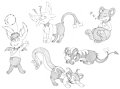 Sketch dump of Shinx hybrids