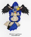 Paper pup badge by DarkBlueAnt