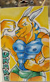 Vancoufur 2017 Badge - Davecko by MrD66