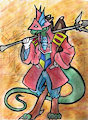 Commission: The Dragon Dragoon by dresil