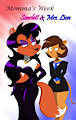 Momma's Week - Scarlett and Mrs. Lion