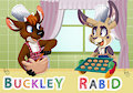 BLFC badge: Buckley and Rabid