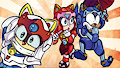 Samurai Pizza Cats by SailorBear
