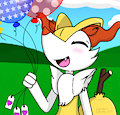 Amy and the Balloons by LunarKuto