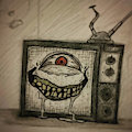 Tubz the Maneater TV by AwkwardPotion